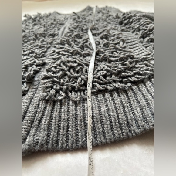 Madewell Women’s Zip Sweater Cardigan Gray Size XS Alpaca Wool Boho Coastal - Picture 5 of 9
